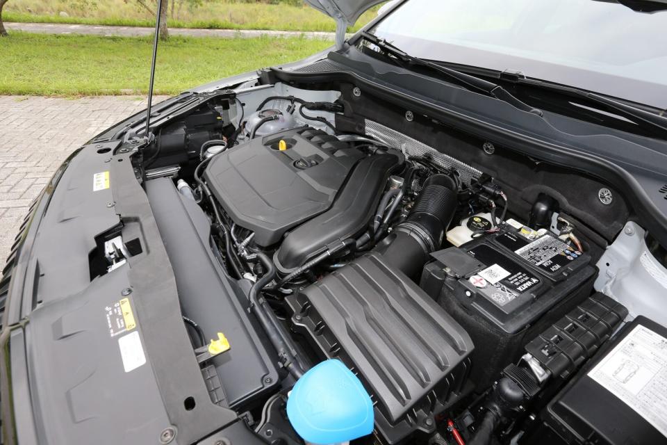 小改款新車同樣搭載1.5 TSI EVO直四渦輪引擎，150hp/25.5kgm的最大輸出亦維持不變。