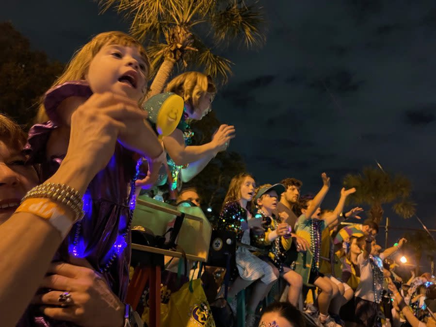 Krewe of Endymion rolls on Saturday, Feb. 10, 2024. (WGNO/Justin Abshire)