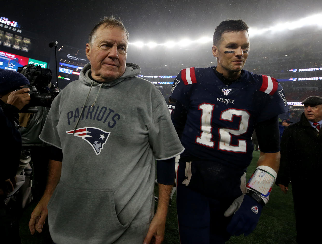Bill Belichick, Julian Edelman, Rob Gronkowski, Drew Bledsoe and Randy Moss are all set to participate in “The Greatest Roast of All Time: Tom Brady” on Sunday.