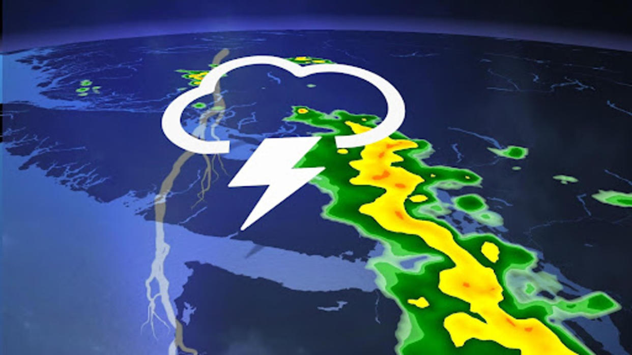 Rare nocturnal thunderstorms set for B.C. coast as troughs dig in