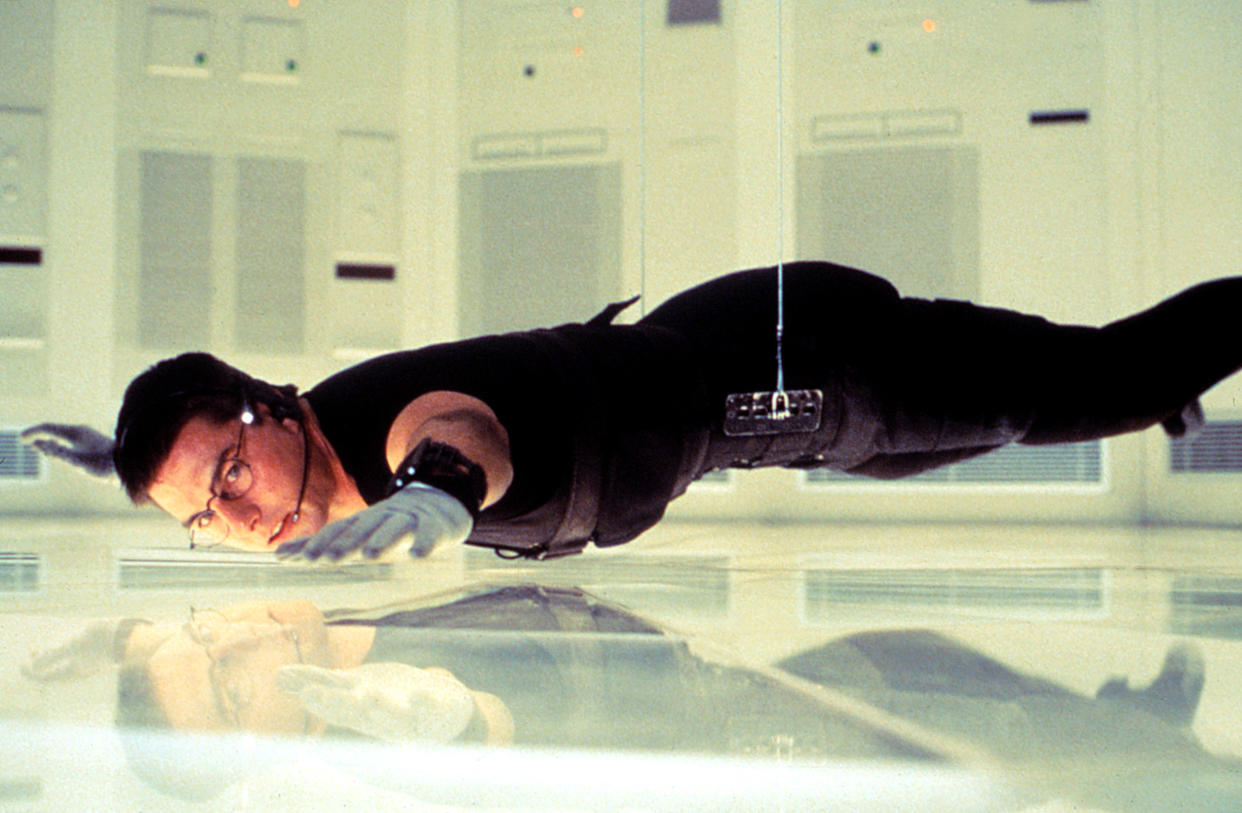 Tom Cruise in the famous 'Mission: Impossible' vault scene (Photo: Paramount Pictures/ Courtesy: Everett Collection)