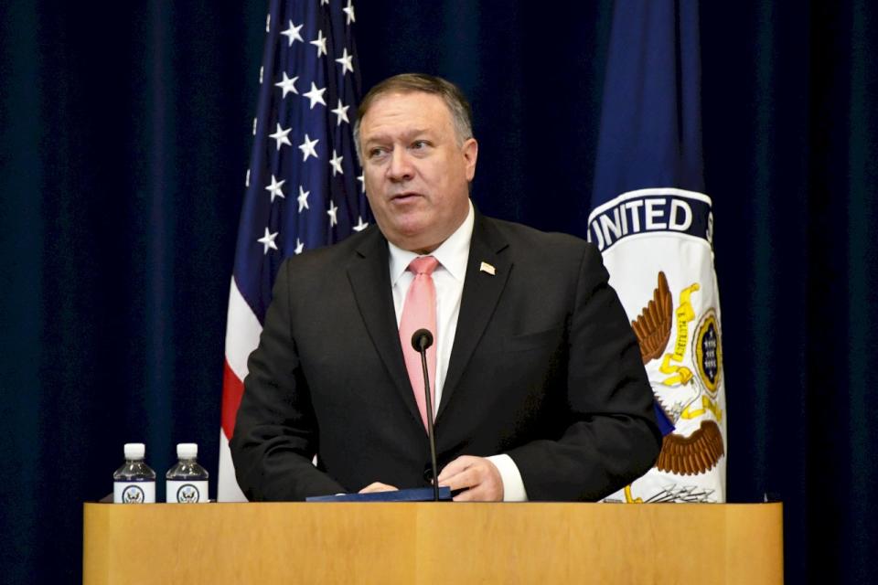 美國國務卿蓬佩奧(Mike Pompeo) (圖:美國國務院)