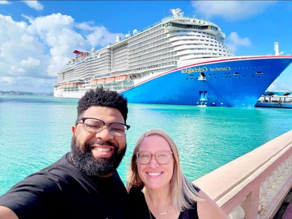 Over the past year, Brzoska and her hubby have been able to take 36 consecutive cruises for just under $10,000. Instagram / @life_by_any_means