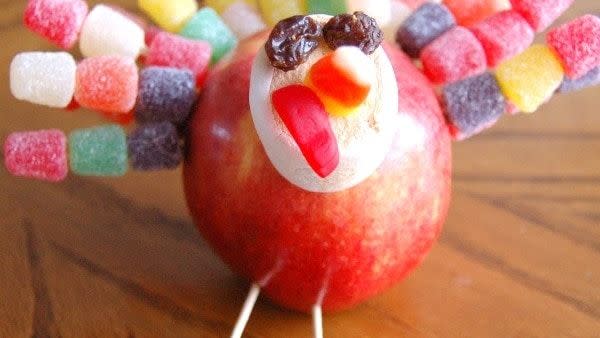 turkey apple craft