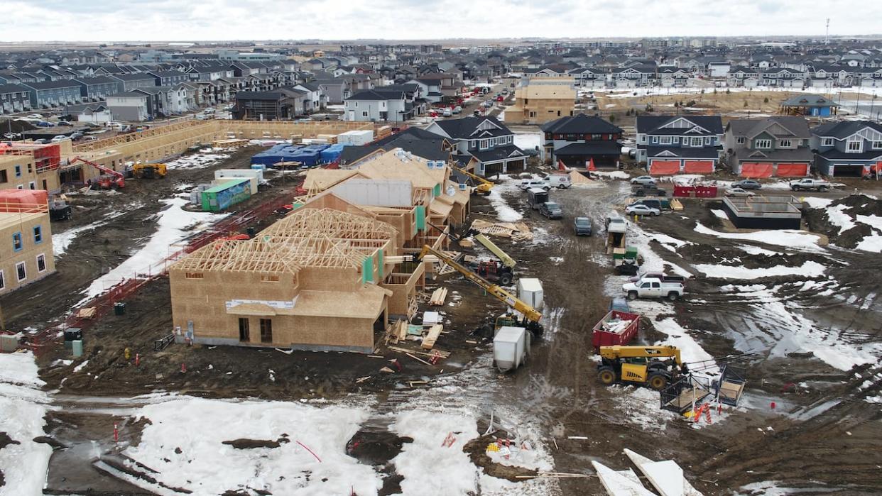 Regina city council has passed a second series of bylaw changes that are tied to accessing $35 million in funding from the federal government's housing accelerator fund. (Cory Herperger/CBC - image credit)