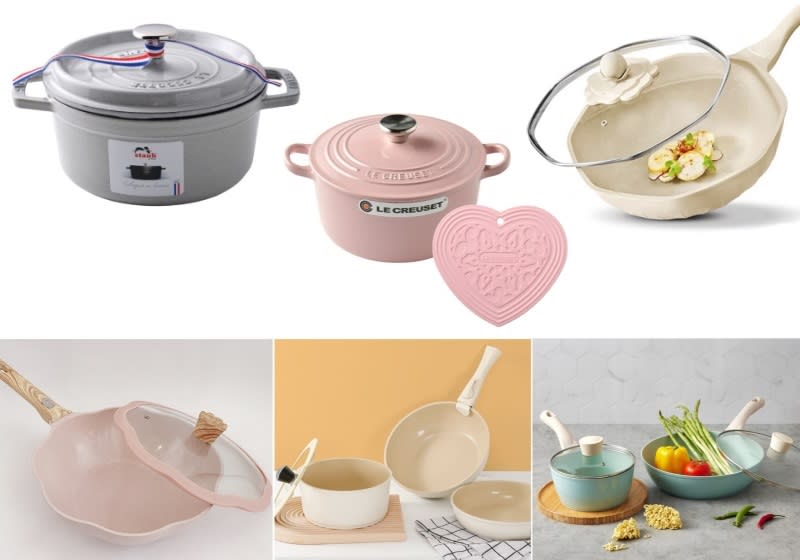 ▲美型鍋具陪你過冬！康寧、特福、Le Creuset、Staub…全館3折起～（圖片來源：Yahoo購物中心）