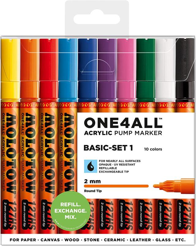 The Best Acrylic Paint Markers for Opaque Color