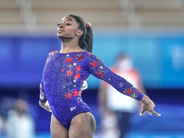 The US women's gymnastics leotards contain 76 stars and 7,600 Swarovski  crystals in a nod to American history