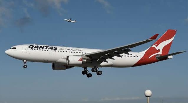 A spokesperson for Qantas confirmed that about 100 bags were left off services leaving from Sydney. Source: AAP