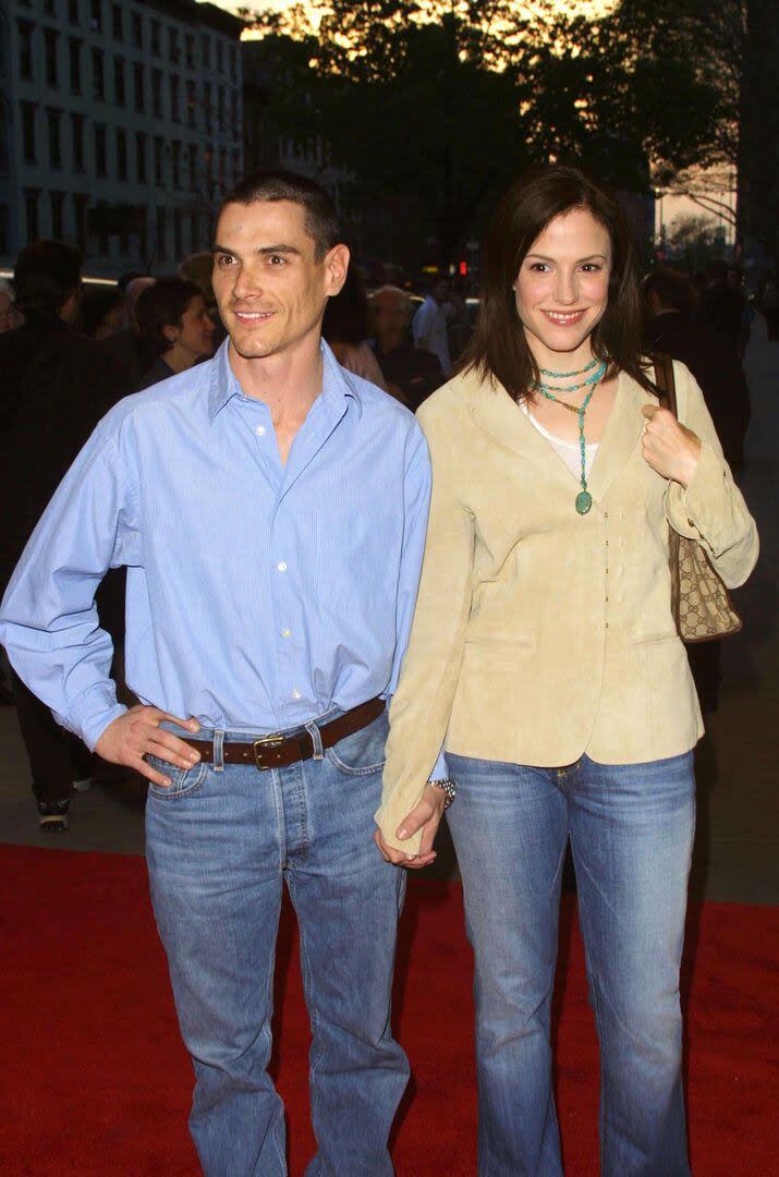 Billy Crudup y su exmujer, Mary-Louise Parker, quien estaba embarazada cuando el actor se enamoró de Claire Danes