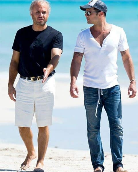 Ricky Martin y Edgar Ramirez