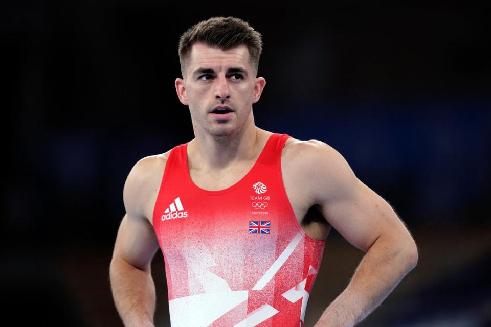 Max Whitlock made his first global outing since the delayed Tokyo Olympics in 2021 at the World Championships in Antwerp (PA Archive)