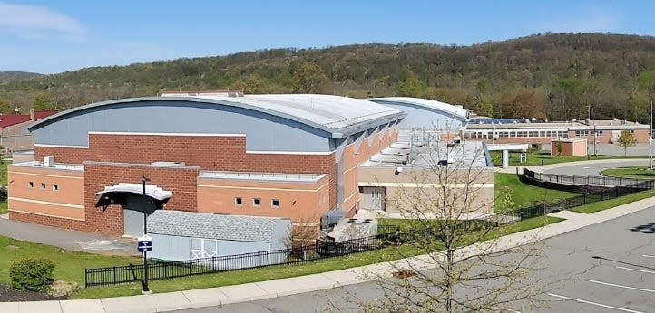 The referendum would pay for partial roof replacements, cafeteria and kitchen upgrades, technology labs and air conditioning at both West Morris Central High, seen here, and West Morris Mendham.