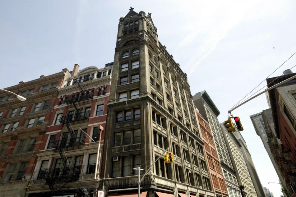 The unit is at 874 Broadway, an architecturally important building dating back to 1892 NY Post