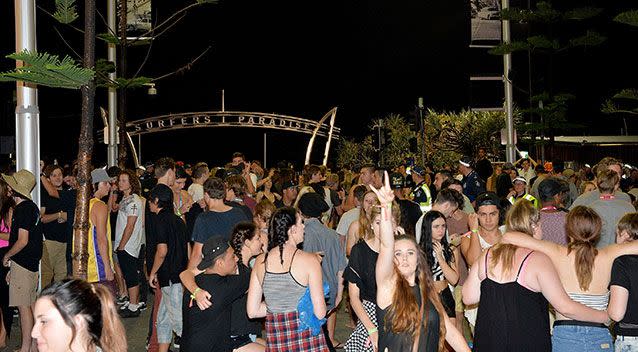 Schoolies are reportedly turning to Facebook to illegally sell passes to official Gold Coast parties to non-school leavers. Source: Getty