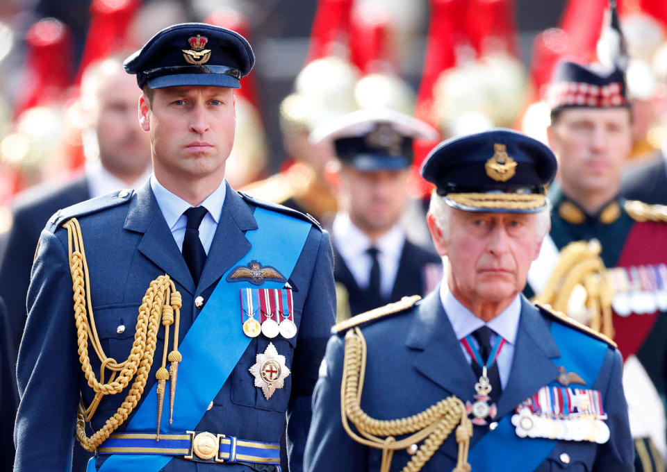 Prince William, Prince of Wales and King Charles III  (Max Mumby / Getty Images)