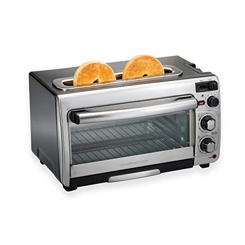 7) Hamilton Beach 2-in-1 Countertop Oven and Long Slot Toaster