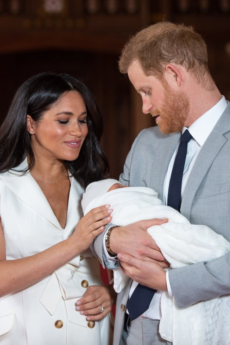 Archie is born, May 2019