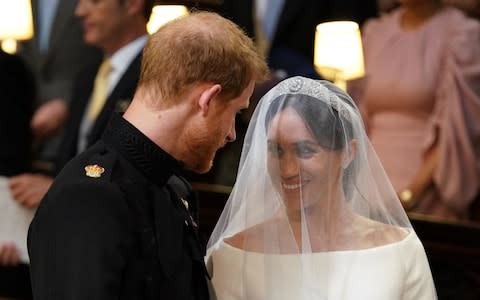 Royal Wedding Prince Harry Meghan Markle  - Credit: PA