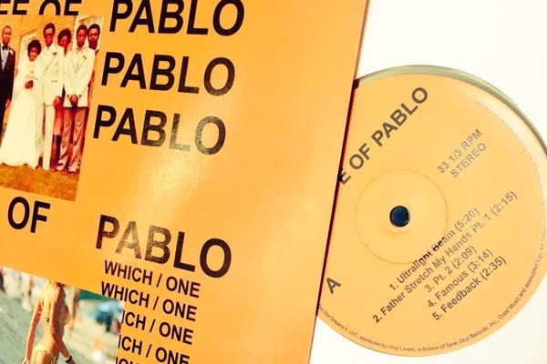 Somebody Made Bootleg Vinyl Copies of Kanye West's 'The Life of Pablo'