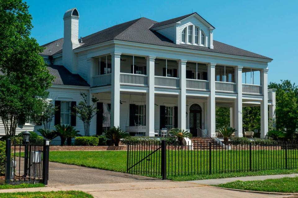 A house on Scenic Drive in Pass Christian on Tuesday, May 16, 2023. The house is one of the most expensive in Harrison County, according to tax assessments.