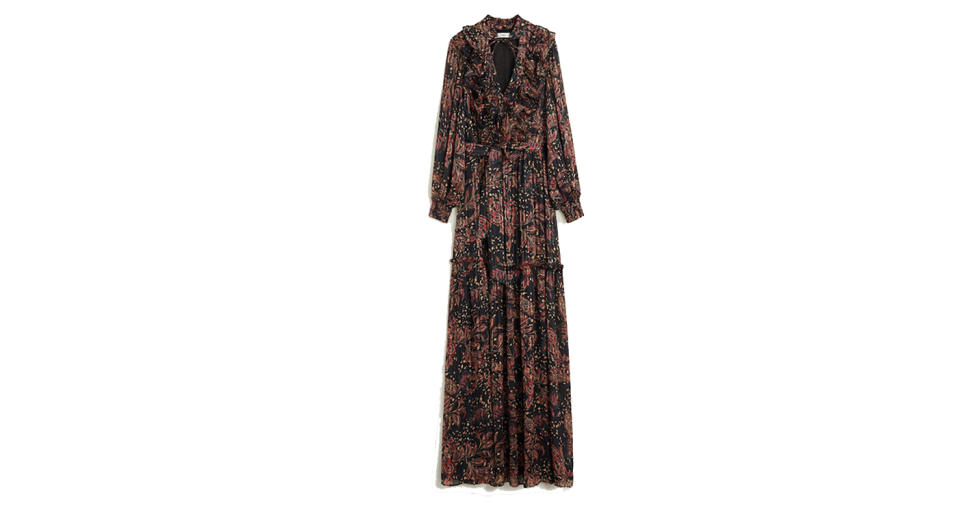 Printed long dress