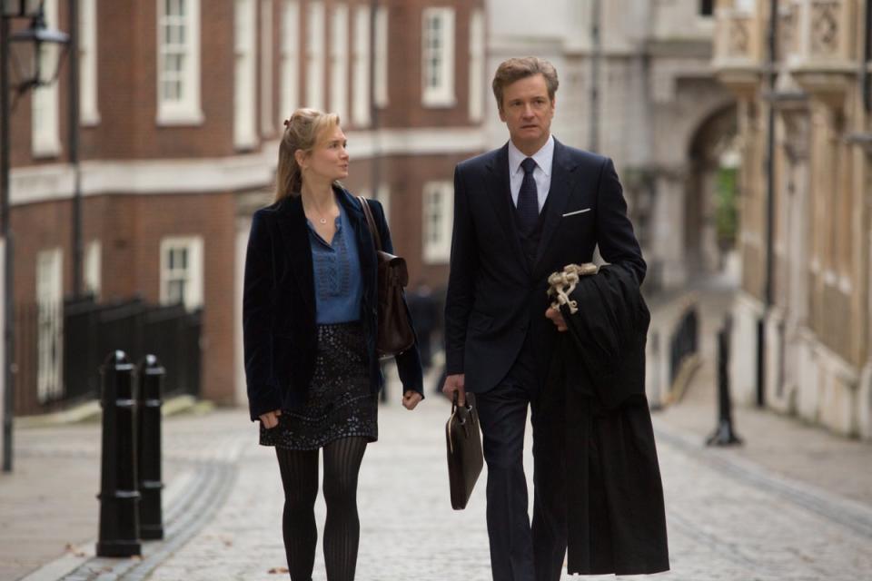 Renee Zellweger and Colin Firth in Bridget Jones’ Baby