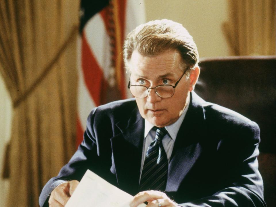 Martin Sheen in ‘The West Wing' (NBC)