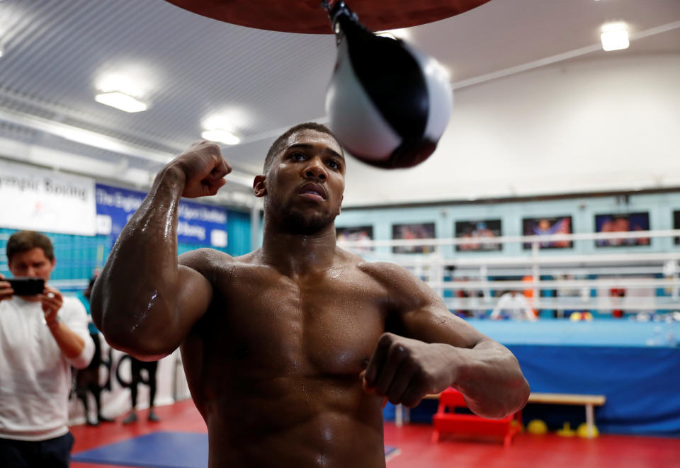 Anthony Joshua scored an impressive win over Wladimir Klitschko in April. (Reuters)