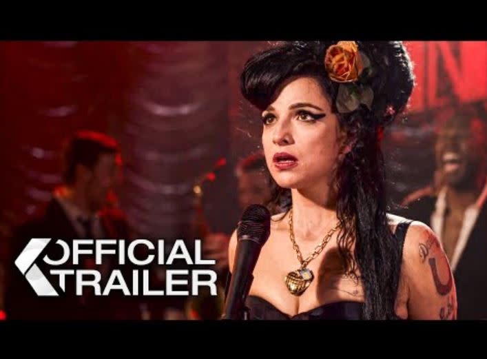 Marisa Abela como Amy Winehouse en la película 'Back to black'