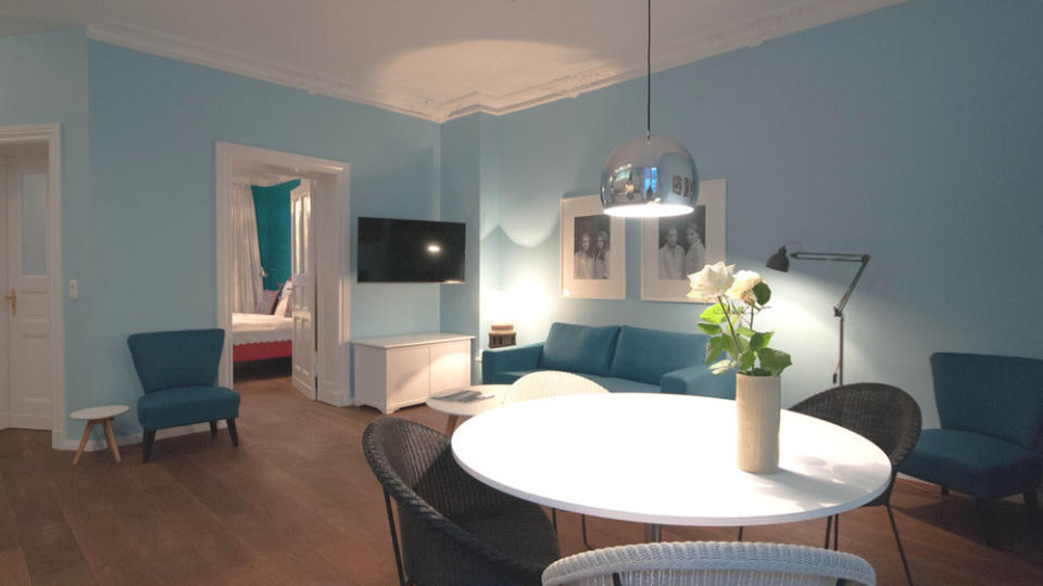 Groß wie eine Hotelsuite: Apartment in Berlin