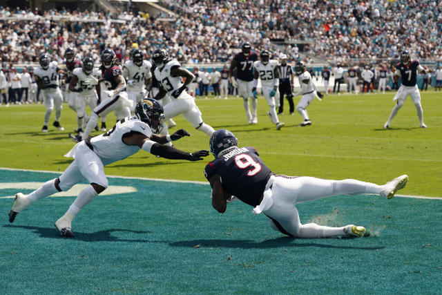 Beck's rare TD return propels Texans to a 37-17 rout of Jaguars