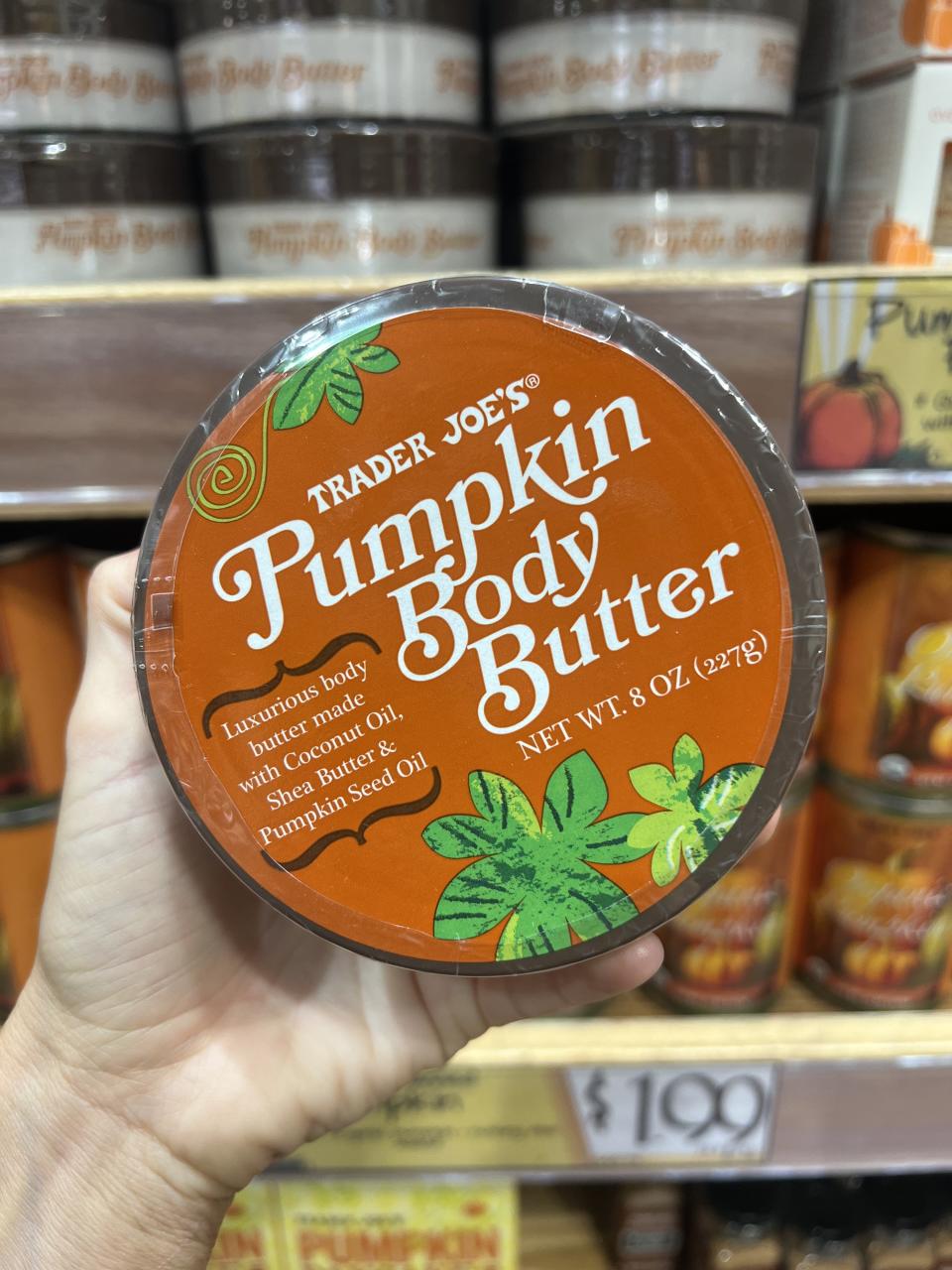 Pumpkin body butter