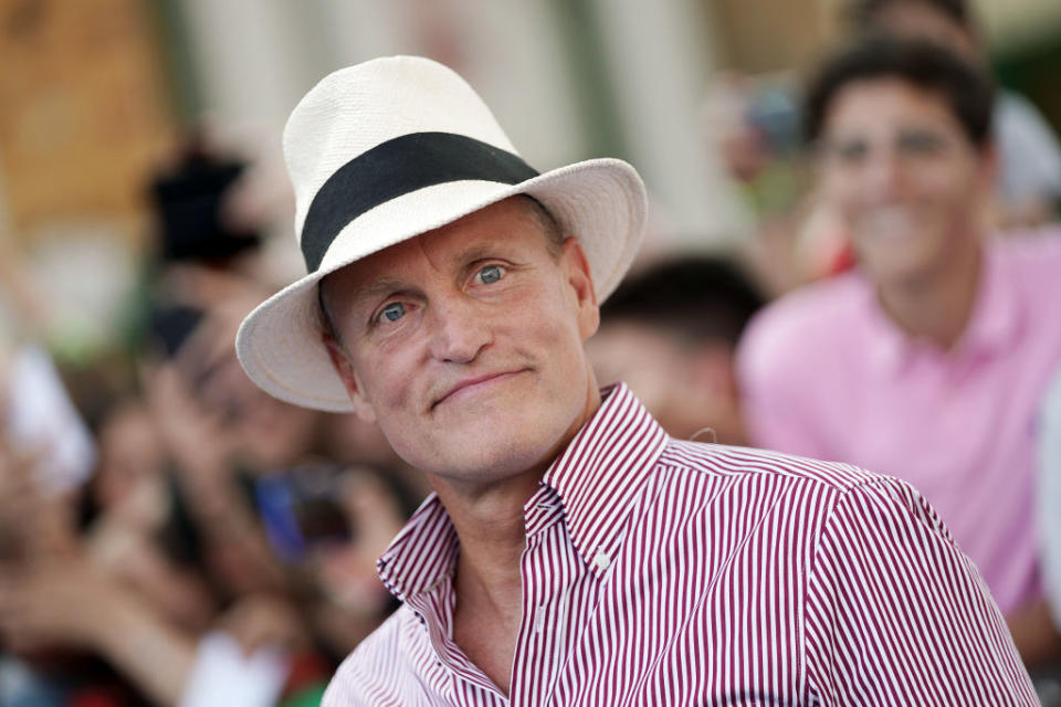 Closeup of Woody Harrelson