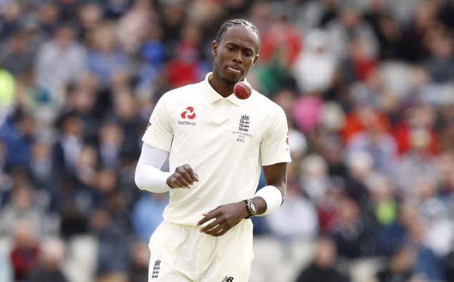 Jofra Archer is in the early stages of his latest comeback from injury (Martin Rickett/PA)