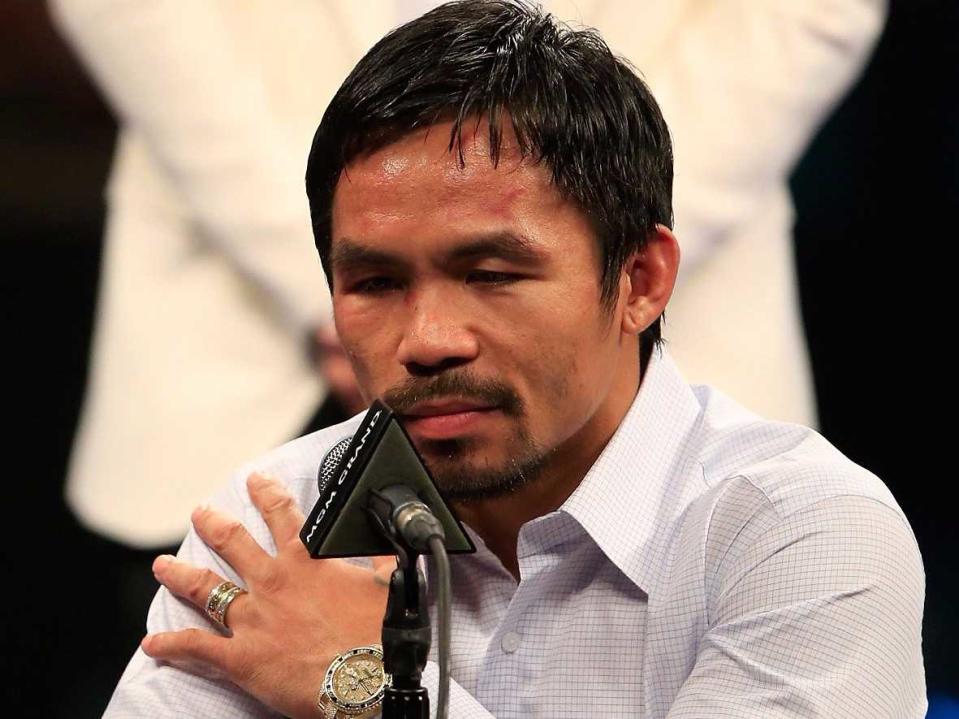 manny pacquiao shoulder