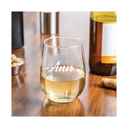 Personalized Stemless Wine Glass (Amazon / Amazon)