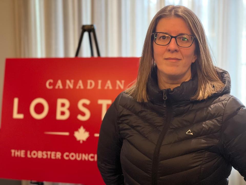 Heather Mulock, executive director of the Coldwater Lobster Association, says lobsters thrown back to march the U.S. minimum would be available for harvest the next season. 