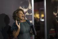 Cast member Alfre Woodard poses at the premiere of "Annabelle" at the TCL Chinese theatre in Hollywood, California September 29, 2014.. REUTERS/Mario Anzuoni