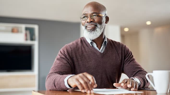 A man contemplates the best way to pay the tax bill on his Roth conversion.