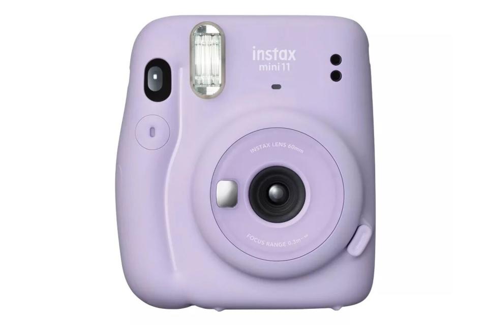 Fujifilm Instax Mini 11 Camera (purple): https://www.target.com/p/fujifilm-instax-mini-11-camera/-/A-79552939
