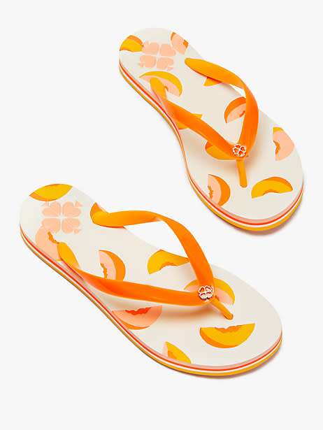 Flyaway Flip Flops. Image via Kate Spade.