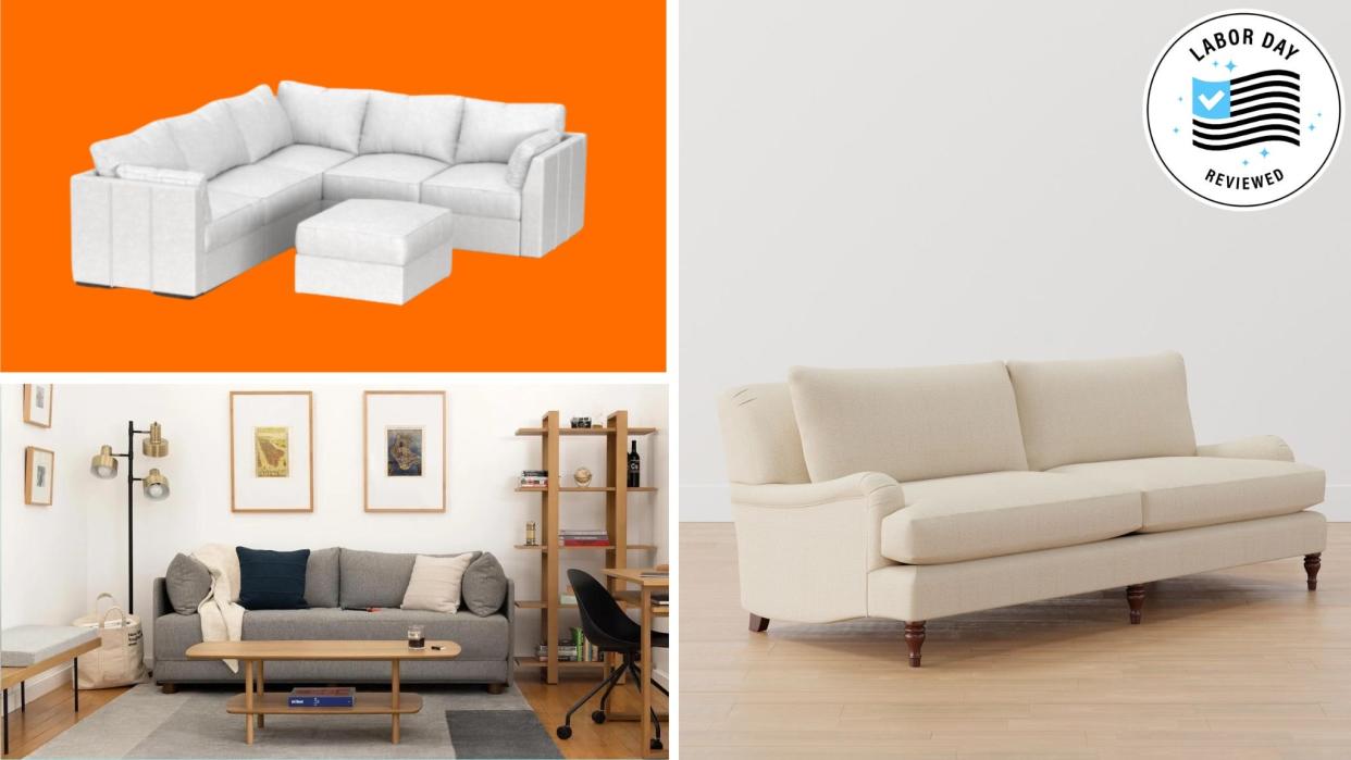 Rest easy on these Labor Day couch sales available now.