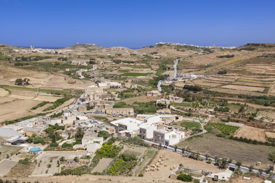 Location of Khal Drogo's Funeral Pyre—Mtahleb Valley, Malta