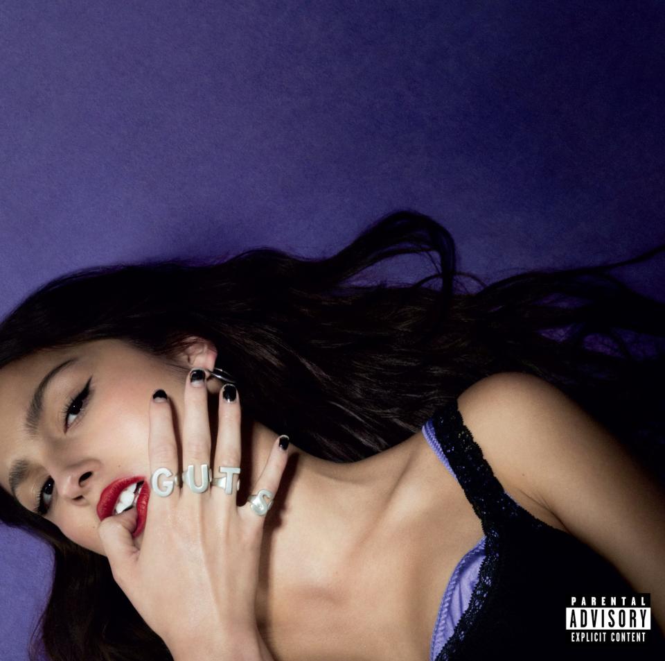 olivia rodrigo guts album cover