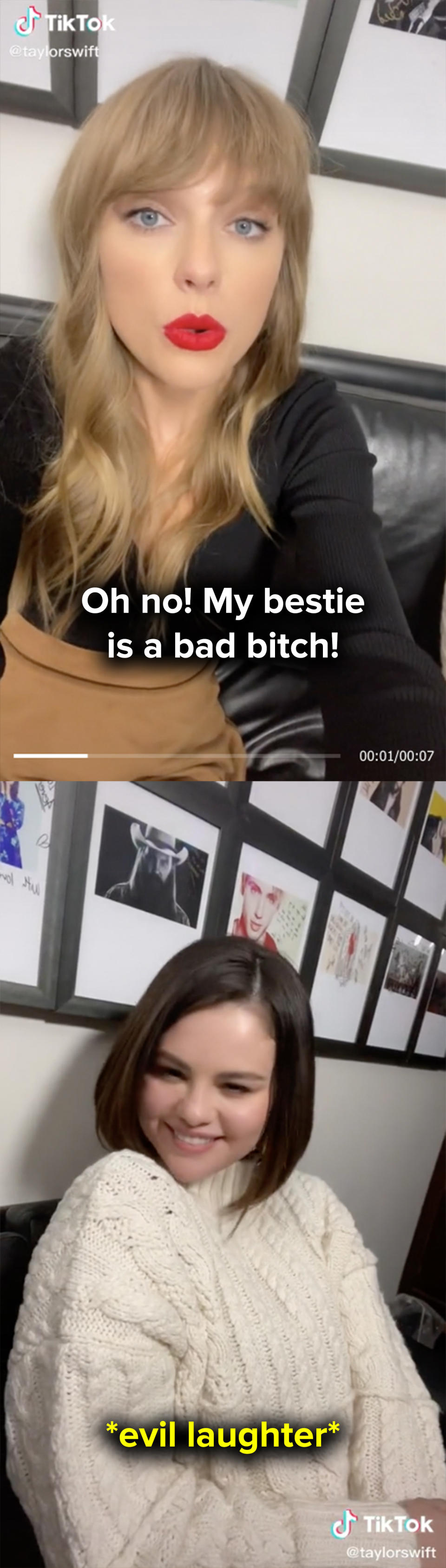 Oh no my bestie is a bad bitch