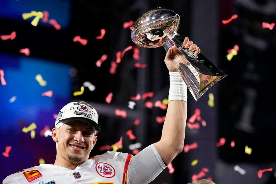 Patrick Mahomes has won two Super Bowls with the Chiefs.