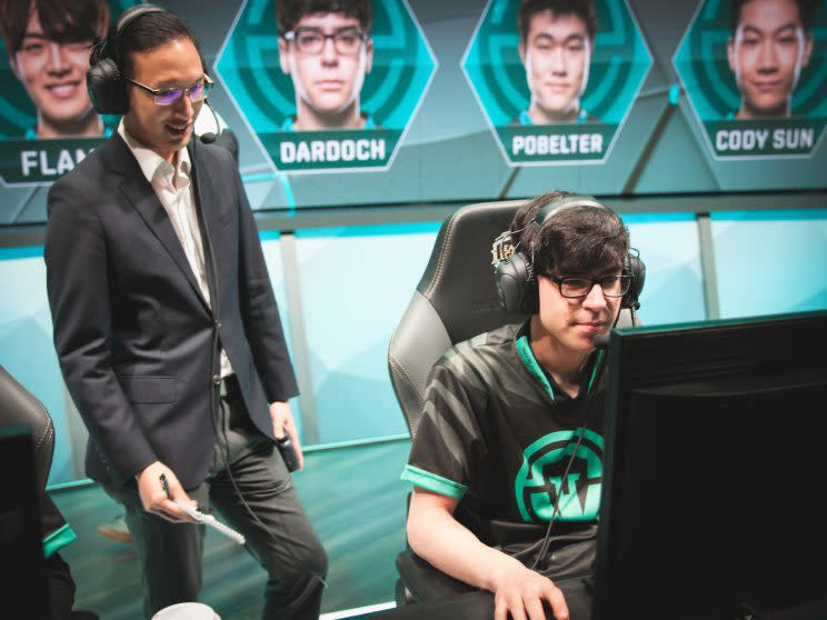 Joshua “Dardoch” Hartnett with Immortals in 2016 NA LCS Spring (Riot Games/lolesports)