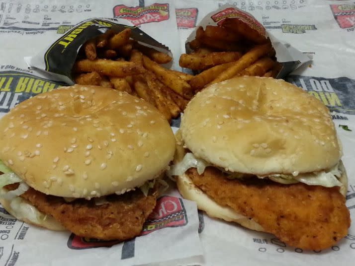 Checkers Chicken Sandwich