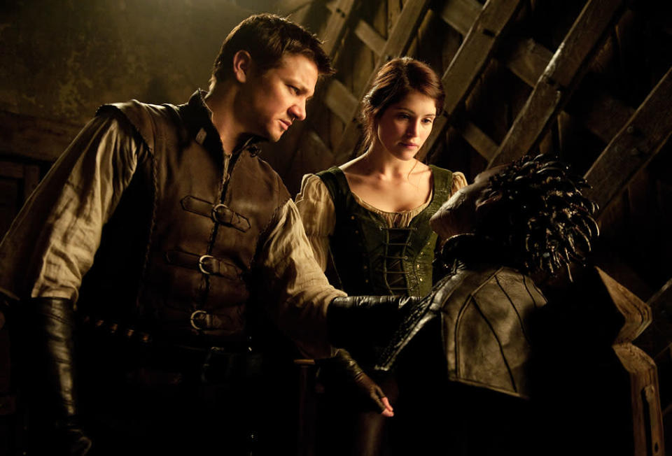 Jeremy Renner and Gemma Arterton in Paramount Pictures' "Hansel & Gretel: Witch Hunters" - 2013